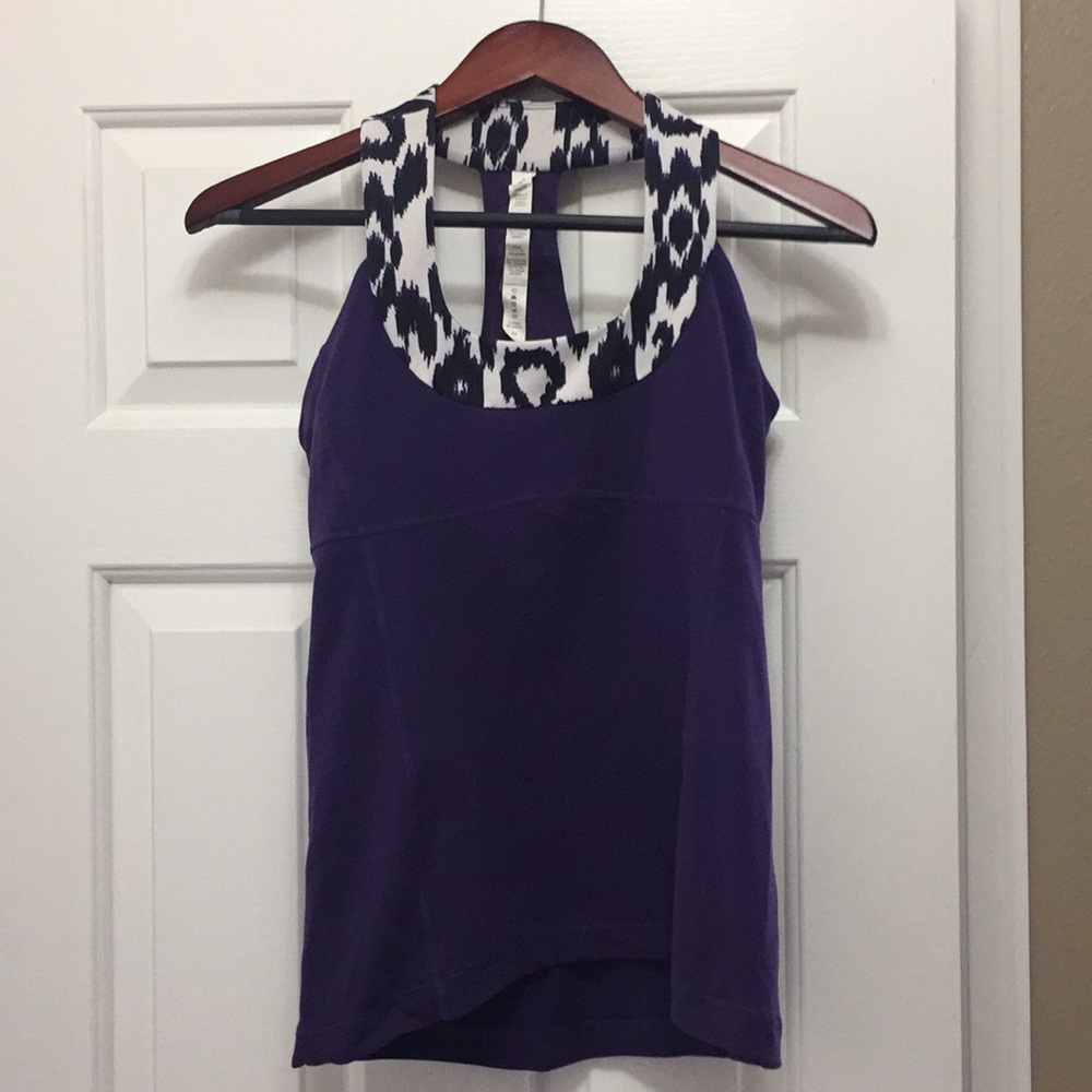 Lululemon Mesh T-Back Tank